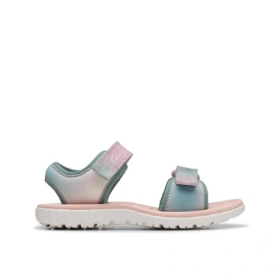 Abbildung von Clarks Surfingtide Riemensandalette für Kinder, Größe: 24, Pastel Schuhe