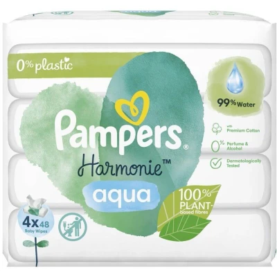 Abbildung von Pampers® Feuchttücher aqua Harmonie™ 1 lagig