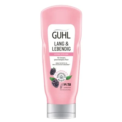 Abbildung von Guhl lang &amp; Lebendig Spülung Inhalt: 200 ml Haartyp: