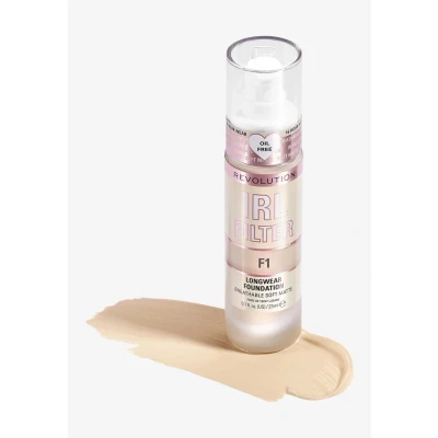 Abbildung von Makeup Revolution IRL Filter Longwear Foundation Foundation, Damen, Größe: 23 ml, F1