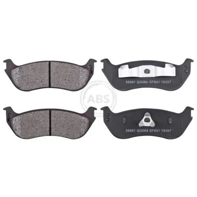 Abbildung von A.B.S. 38881 Bremsbelagsatz ohne integrierten Verschleißsensor FORD USA: Explorer III SUV, Mk2