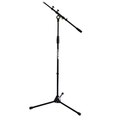 Abbildung von keepdrum MS106 BK Mikrofonständer + SA Gewindeadapter 5/8&quot; Female 1/4&quot; Male