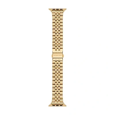 Abbildung von Michael Kors Strap Bands FOR Apple Uhren Zubehör goldcoloured, Herren, Größe: One Size, Gold coloured