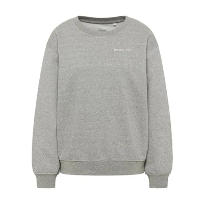 Abbildung von MUSTANG Damen Style Bells Sweatshirt, Mid Grey Mélange 4140, XS EU
