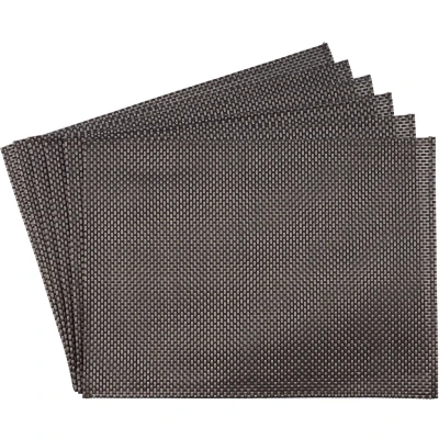 Abbildung von APS Platzset &quot;Schmalband&quot;, (6 St.), mit umgenähten Rand, leicht abwischbar, 45x33 cm