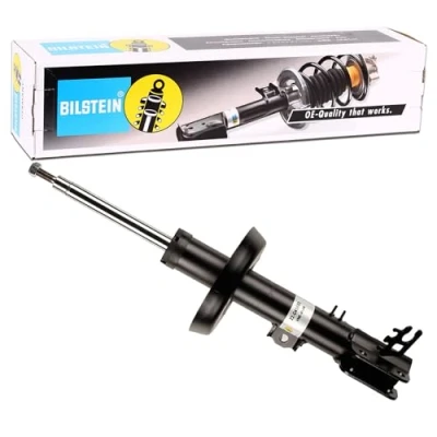 Abbildung von BILSTEIN B4 OE Replacement 22 045881 Stoßdämpfer Vorderachse rechts Gasdruck Zweirohr Federbein oben Stift, unten Schelle OPEL: Vectra B Limousine
