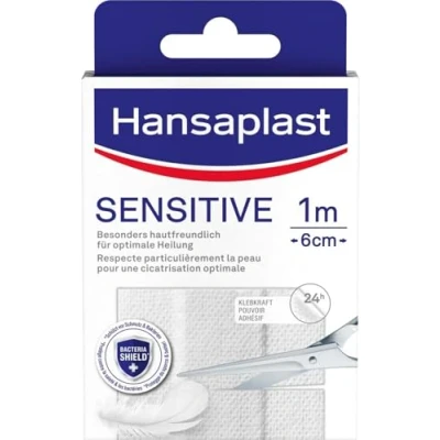 Abbildung von Hansaplast Wundpflaster Sensitive, zuschneidbar, hypoallergen