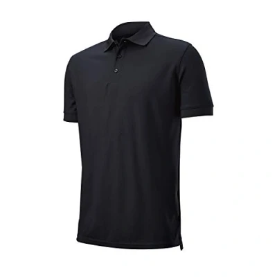 Abbildung von WILSON STAFF Herren Golf Poloshirt, AUTHENTIC POLO, Polyester, Schwarz, XL
