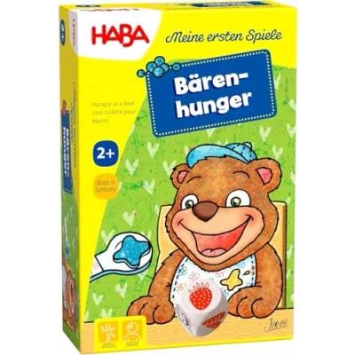 Abbildung von HABA Meine ersten Spiele: Bärenhunger Kinderspiel für 1 3 Spieler Das Memospiel fördert Feinmotorik und Sprache Ab 2 Jahren 1300171001