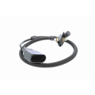 Abbildung von VEMO V10 72 1125 Impulsgeber 3 für Kurbelwelle, mit Kabel, Schraube, Schutzschlauch Original Qualität VOLKSWAGEN: Golf 4 Schrägheck