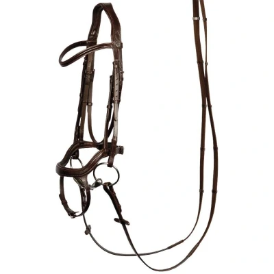 Abbildung von Harry&#039;s Horse Zaumzeug Anatomic Cob Braun