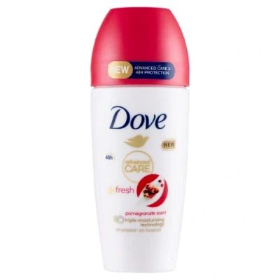 Abbildung von 6x Dove Deo Advanced Care Granatapfel Roll On Deodorant, Antitranspirant Schutz bis zu 48 Stunden 50 ml + Italian Gourmet Polpa 400g