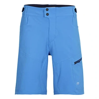 Abbildung von killtec Herren KOS 1 MN BRMDS Funktionsbermudas mit gepolsterter Innenhose, himmelblau, 52
