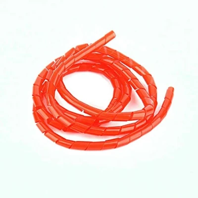 Abbildung von 5m/Packung 6mm Spiralkabel Wickelschlauch Rot