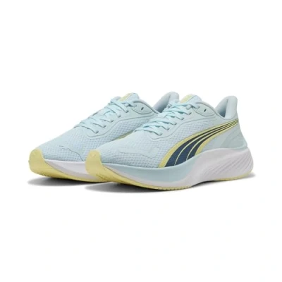 Abbildung von PUMA Unisex Pounce Lite Straßen Laufschuh, Sea Glass Fizzy Light Dark Indigo, 37.5 EU
