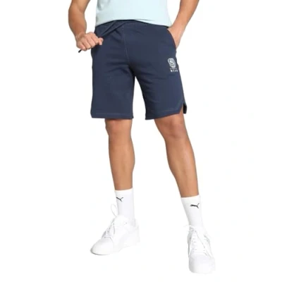 Abbildung von Puma kurze Sporthose, Herren, Größe: Medium, Petrol