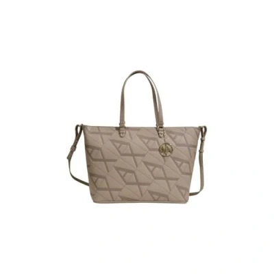 Abbildung von Armani Exchange Handtasche, Damen, Größe: One Size, Beige chiaro