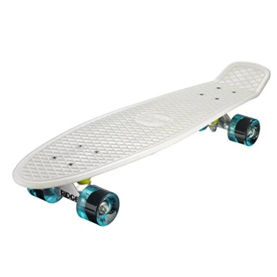 Abbildung von Ridge Skateboard Big Brother Nickel 69 cm Mini Cruiser, Glow/klar blau