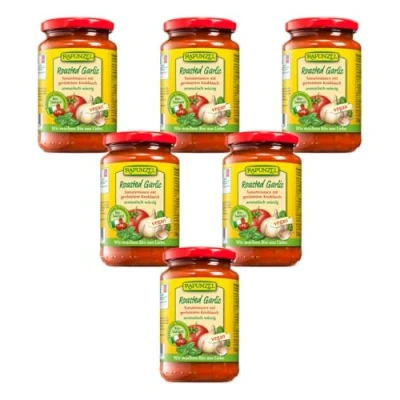 Abbildung von Rapunzel Tomatensauce Roasted Garlic 0,33 l 6er Pack