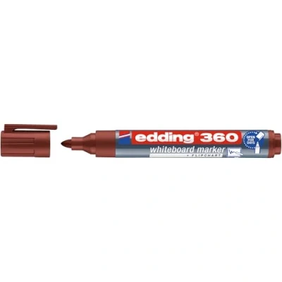 Abbildung von edding Whiteboardmarker 360 nachfüllbar 1,5 3mm braun