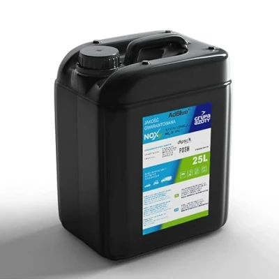 Abbildung von AdBlue 25L Hochreine Harnstofflösung für die SCR Abgasbehandlung, 20/25 Liter, hohe Qualität (25L)