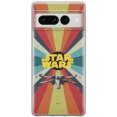 Abbildung von ERT GROUP Handyhülle für Google Pixel 7 PRO Original und offiziell Lizenziertes Star Wars Muster 039 optimal an die Form des Handy angepasst, hülle aus TPU