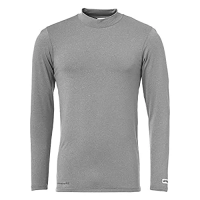 Abbildung von uhlsport Herren Distinction Colors Baselayer Training Top, Dark Grey Melange, 140