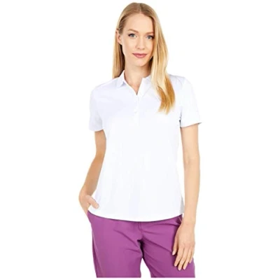 Abbildung von Callaway Damen Solid Swing Tech Kurzarm Golf Poloshirt