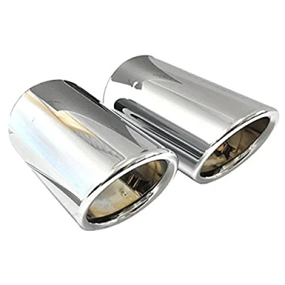 Abbildung von Audi 8W0071761 Sport Endrohrblenden 2 Stück in Silber verchromt