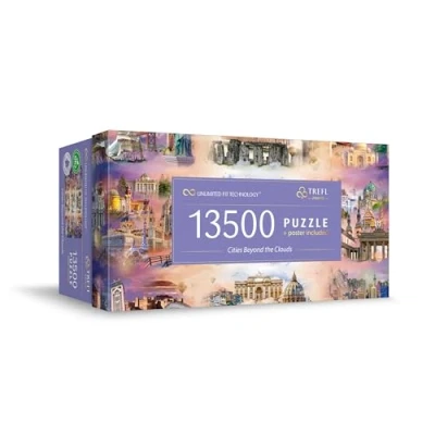 Abbildung von Puzzle Prime 13500el Cities beyond the clouds 81030 Trefl