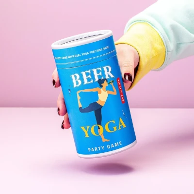 Abbildung von Bier Yoga