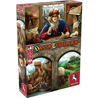 Abbildung von Pegasus Spiele 55148G Hansa Teutonica Big Box