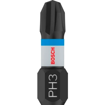Abbildung von Bosch 2x PRO Phillips Impact Bit (95 x 50 mm, Professional Zubehör Schraubendreher, Schraubendreher)