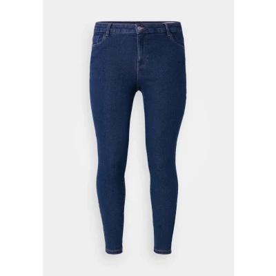 Abbildung von Vero Moda Curve Vmcelly Jeans Skinny Fit, Damen, Größe: 50x32, Dark blue denim