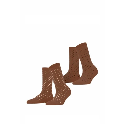 Abbildung von Esprit 2PACK Socken, Damen, Größe: 39 42, Rosewood