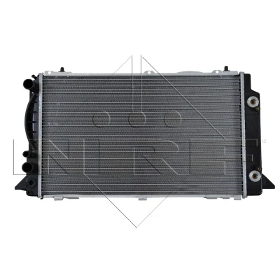 Abbildung von NRF 50528 Kühler, Motorkühlung Aluminium 595 358 32 Kühlrippen gelötet AUDI: 80 B4 Limousine, Avant, Coupe B3