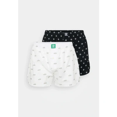Abbildung von adidas Originals 2 PACK Boxershorts, Herren, Größe: Small, Shoe print