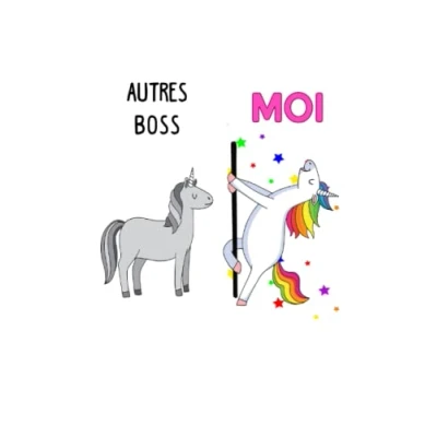 Abbildung von Carnet Cadeau pour boss femme: de notes drôle NOEL/ANNIVERSAIRE