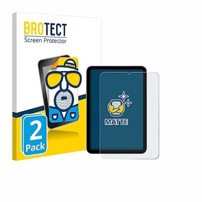 Abbildung von BROTECT Entspiegelungs Schutzfolie für Apple iPad Mini 6 WiFi 2021 (2 Stück) Matte Displayschutz Folie, Anti Reflex, Fingerprint