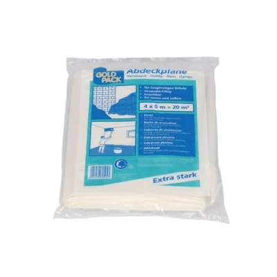 Abbildung von Abdeckplane aus LDPE, 4x5 m,Typ 50, transparent