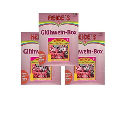 Abbildung von Glühwein Himbeere 9,5% Alc. 3er Pack, 3 x 5 Liter