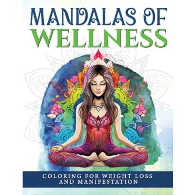 Abbildung von Mandalas of Wellness.: Coloring For Weight Loss And Manifestation (Mandala Wellness, Band 1)