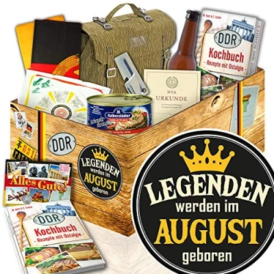 Abbildung von Legenden August/Ostpaket/NVA Box/Geschenke August