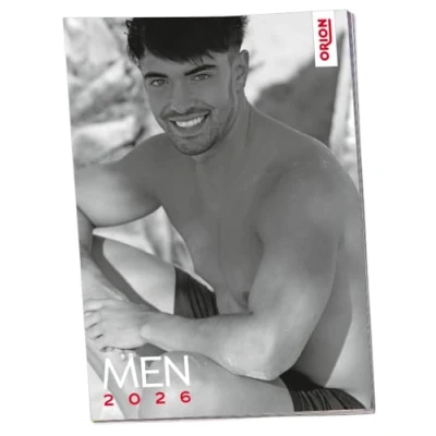 Abbildung von Pin up Kalender „Men 2025“ im Großformat