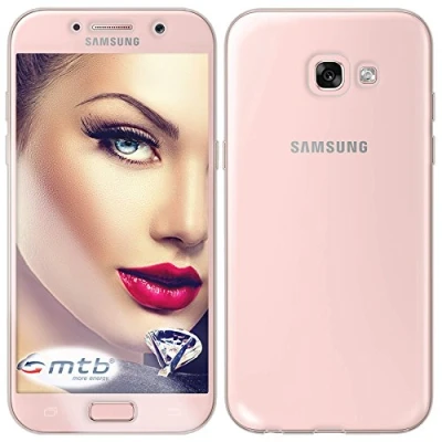 Abbildung von mtb more energy® 360 TPU + Hardcover (Vorder und Rückseite) für Samsung Galaxy A5 2017 (SM A520, 5.2&#039;&#039;) 100% Clear Grad Rundumschutz Hülle Komplett Schutz