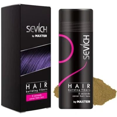 Abbildung von Streuhaar zur Haarverdichtung Schütthaar, um den Haarmangel sofort zu verbergen Haarpuder 100% natürlicher Baumwolle für Männer und Frauen (Blond 25g)