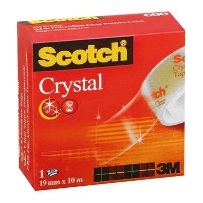 Abbildung von Büroband SCOTCH Crystal Clear 19mm 10m 1 Stk.