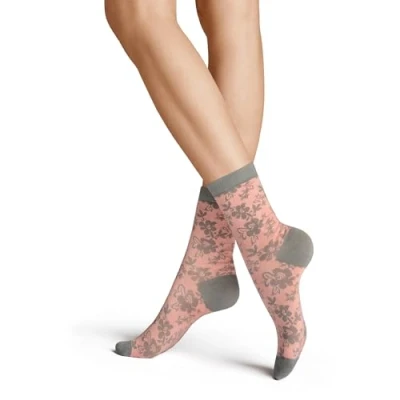 Abbildung von Hudson Damen Socken Flower Fashion Slate gray 0106 39 42
