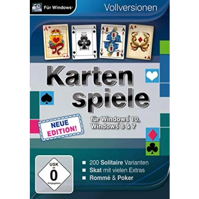 Abbildung von Kartenspiele für Windows 10 Neue Edition (PC)