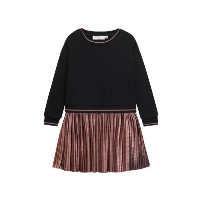 Abbildung von Danamade Dronya Freizeitkleid für Kinder, Größe: 134, Black
